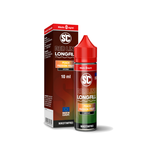 SC - Red Line Longfills 10 ml - Peach Passion Fruit