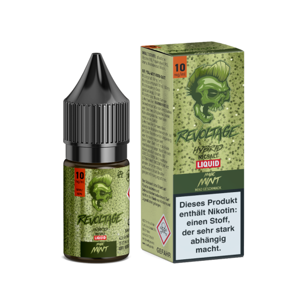 Revoltage - Tobacco Gold - Hybrid Nikotinsalz Liquid - Magic Mint