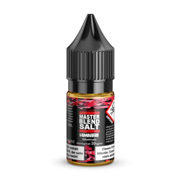 Masterblend Salt - Himbeere 10ml Nikotinsalz Liquid