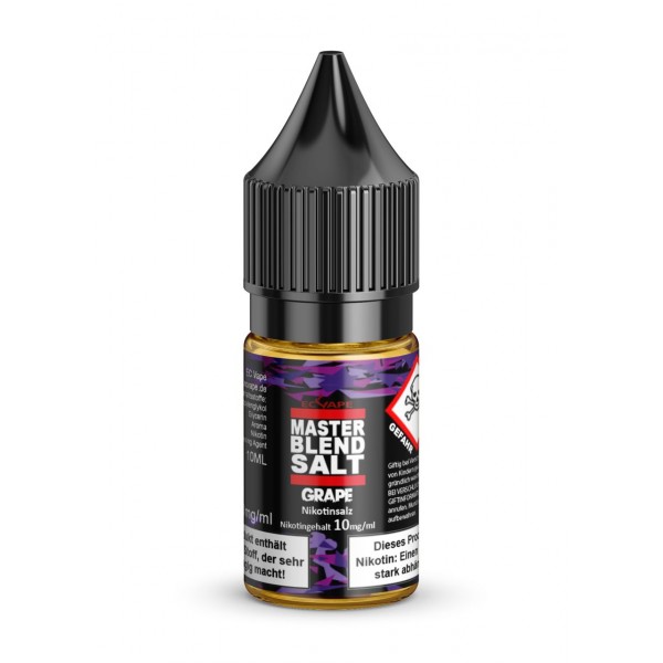 Masterblend Salt - Grape 10ml Nikotinsalz Liquid