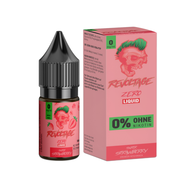 Revoltage - Tobacco Gold - Hybrid Nikotinsalz Liquid - Super Strawberry