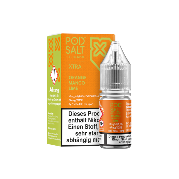 Pod Salt X - Nikotinsalz Liquid - Orange Mango Lime