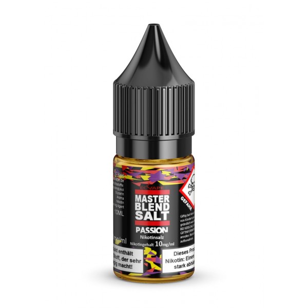 Masterblend Salt - Passion 10ml Nikotinsalz Liquid