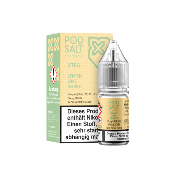 Pod Salt X - Nikotinsalz Liquid - Lemon Lime Sorbet