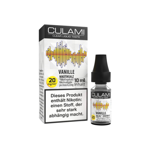 Culami - Nikotinsalz Liquid - Vanille