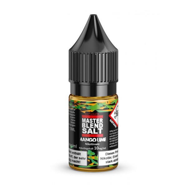 Masterblend Salt - Mango Lime 10ml Nikotinsalz Liquid