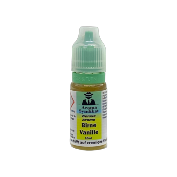 Aroma Syndikat - Deluxe - Aromen 10 ml - Birne Vanille