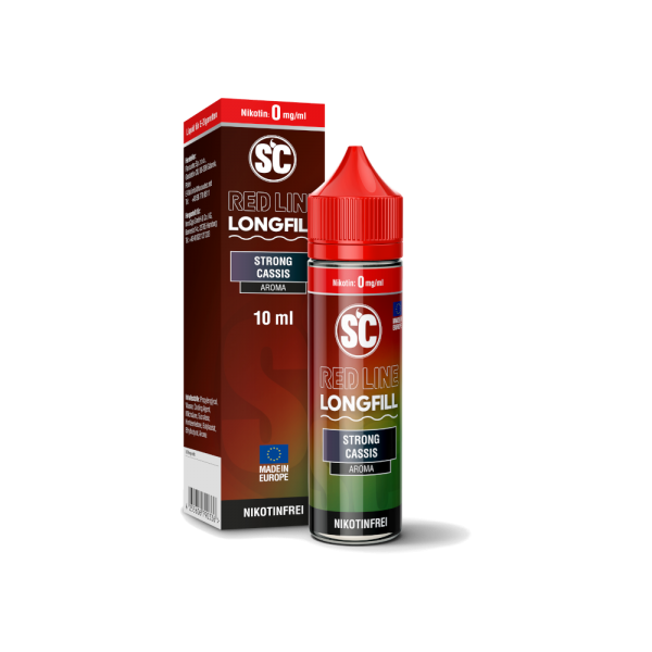 SC - Red Line Longfills 10 ml - Strong Cassis
