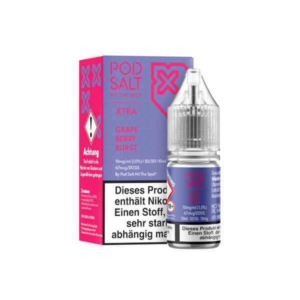 Pod Salt X - Nikotinsalz Liquid - Grape Berry Burst