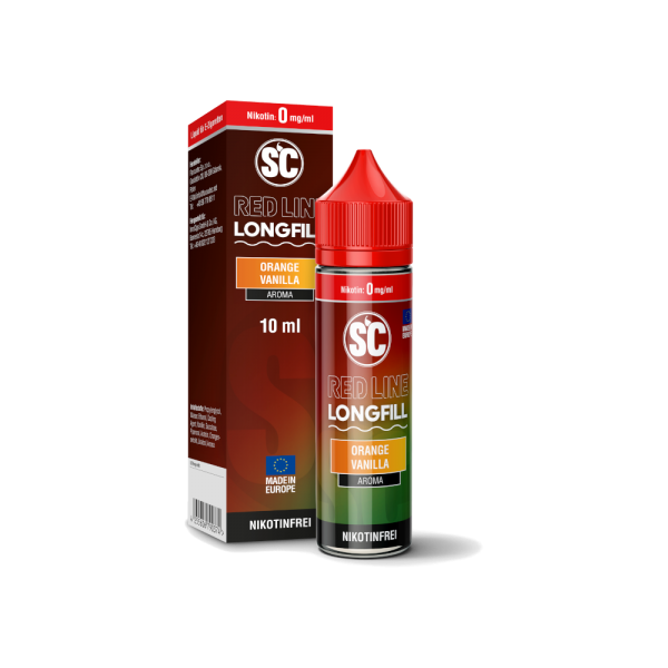 SC - Red Line Longfills 10 ml - Orange Vanilla