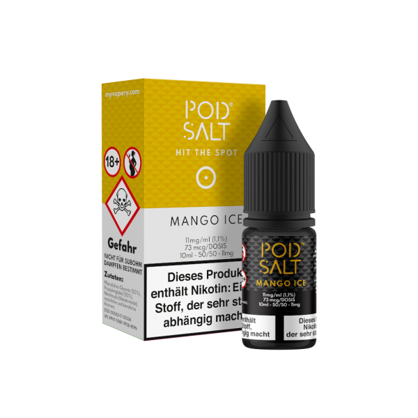 Pod Salt - Mango Ice - Nikotinsalz Liquid