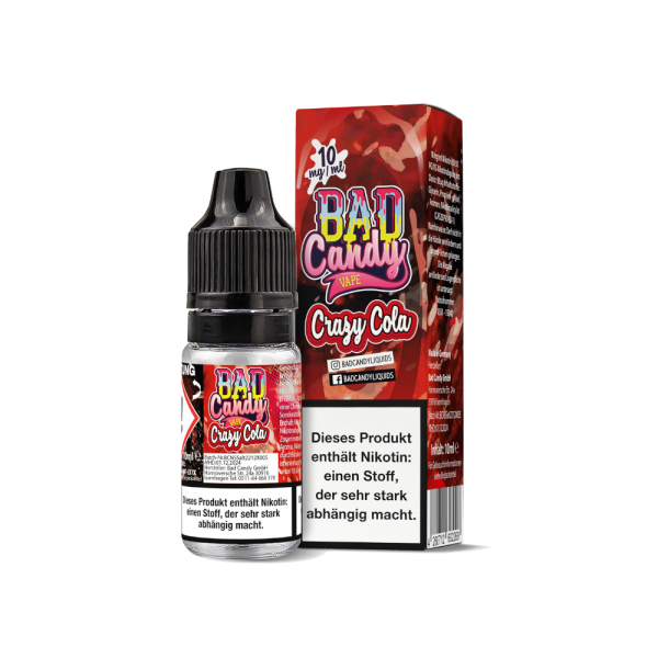 Bad Candy Liquids - Crazy Cola - Nikotinsalz Liquid