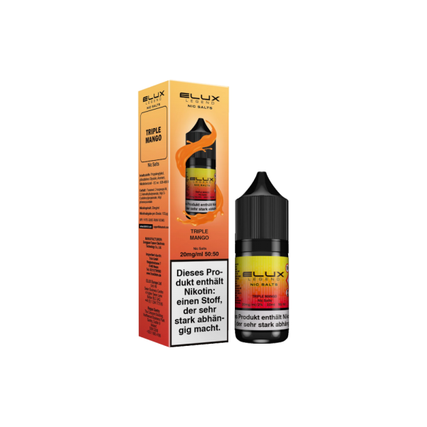 Elux - Nikotinsalz Liquid - Triple Mango