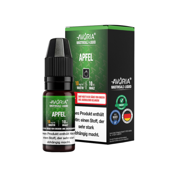 Avoria - Nikotinsalz Liquid - Apfel