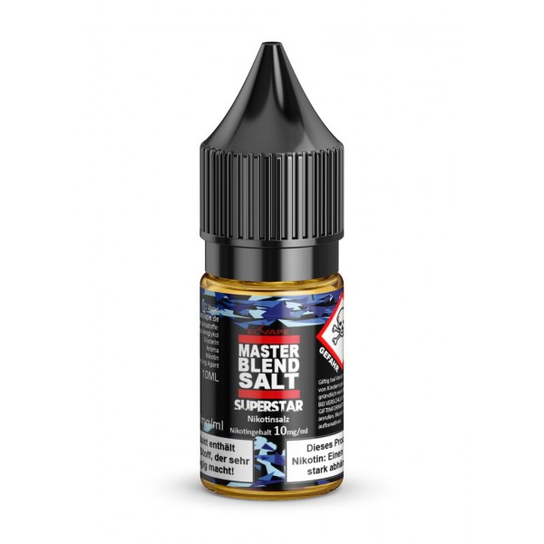 Masterblend Salt - Superstar 10ml Nikotinsalz Liquid