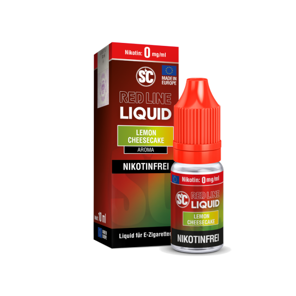 SC - Red Line - Lemon Cheesecake - Nikotinsalz Liquid