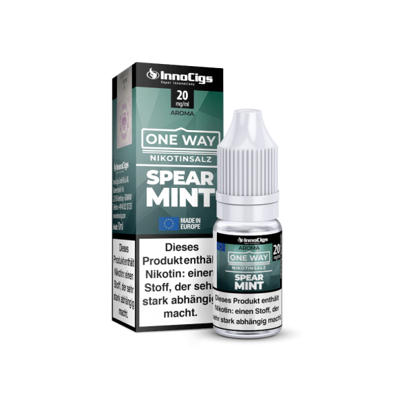 InnoCigs - One Way - Spearmint - Nikotinsalz Liquid