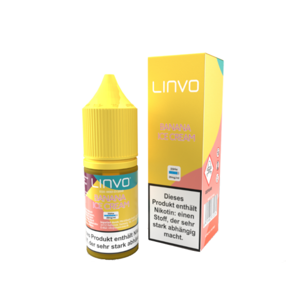 Linvo - Banana Ice Cream - Nikotinsalz Liquid 20 mg/ml