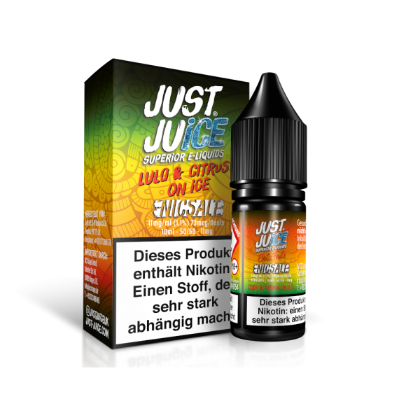 Just Juice - Lulo & Citrus on Ice - Nikotinsalz Liquid