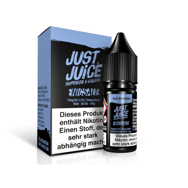 Just Juice - Blue Raspberry - Nikotinsalz Liquid