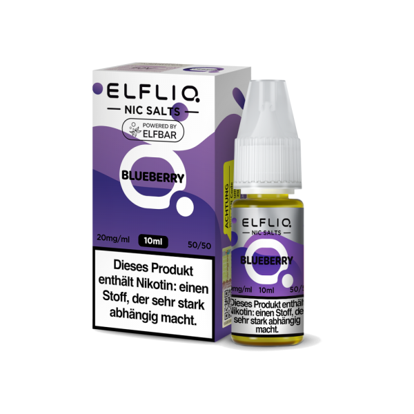 ELFLIQ - Blueberry - Nikotinsalz Liquid