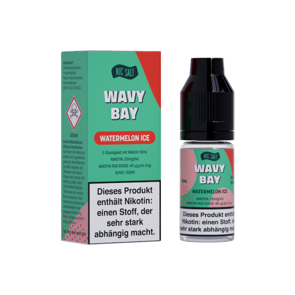 Wavy Bay - Nikotinsalz Liquid - Watermelon Ice