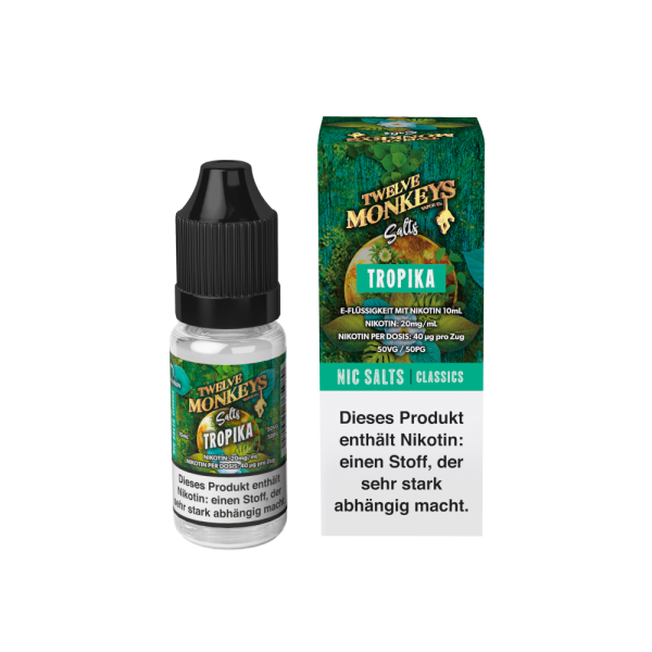 Twelve Monkeys - Tropika - Nikotinsalz Liquid 20 mg/ml