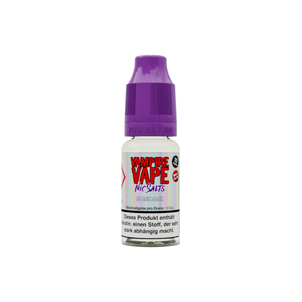 Vampire Vape - Black Jack - Nikotinsalz Liquid