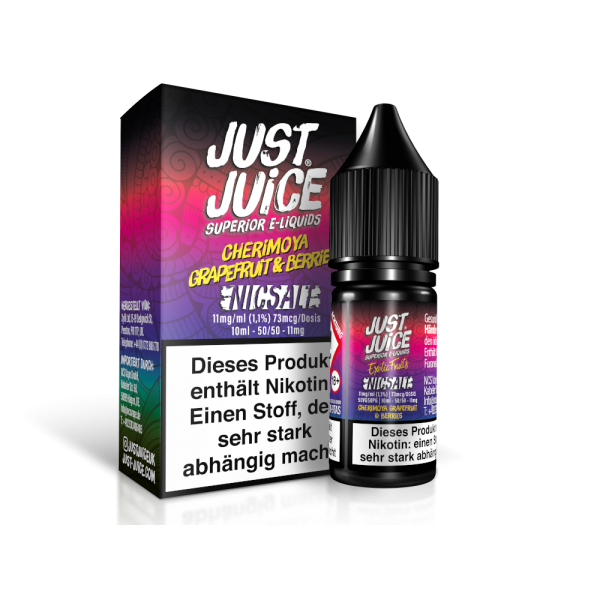 Just Juice - Cherimoya Grapefruit & Berries - Nikotinsalz Liquid