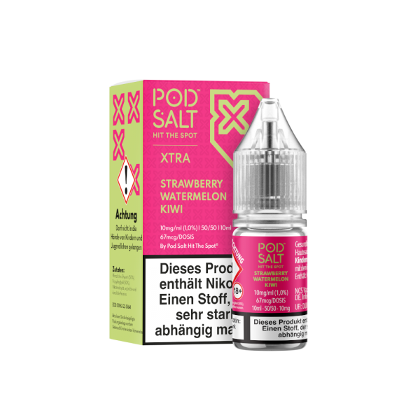 Pod Salt X - Nikotinsalz Liquid - Strawberry Watermelon Kiwi