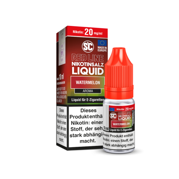 SC - Red Line - Watermelon - Nikotinsalz Liquid