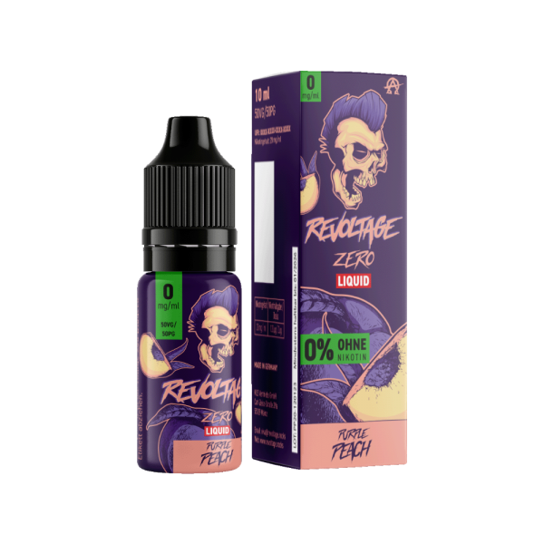 Revoltage - Tobacco Gold - Hybrid Nikotinsalz Liquid - Purple Peach