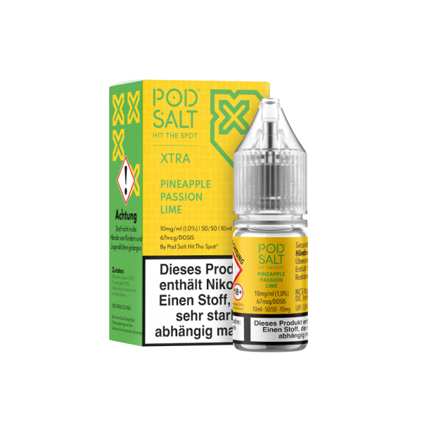 Pod Salt X - Nikotinsalz Liquid - Pineapple Passion Lime