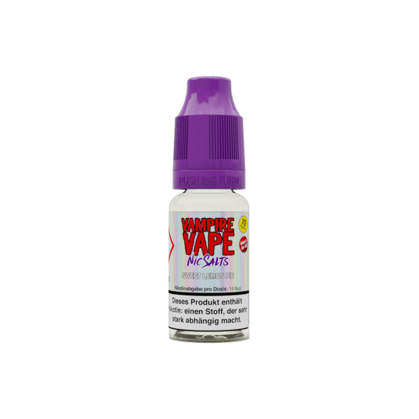 Vampire Vape - Sweet Lemon Pie - Nikotinsalz Liquid