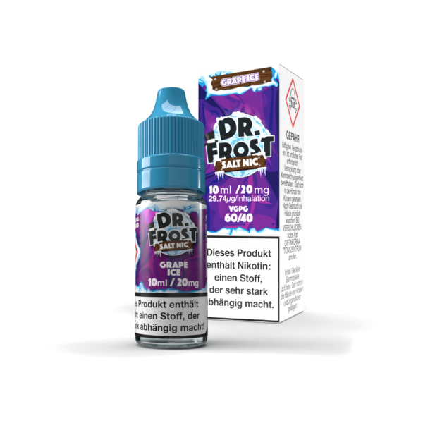 Dr. Frost - Ice Cold - Nikotinsalz Liquid - Grape