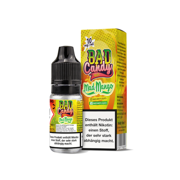 Bad Candy Liquids - Mad Mango - Nikotinsalz Liquid