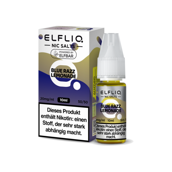 ELFLIQ - Blue Razz Lemonade - Nikotinsalz Liquid