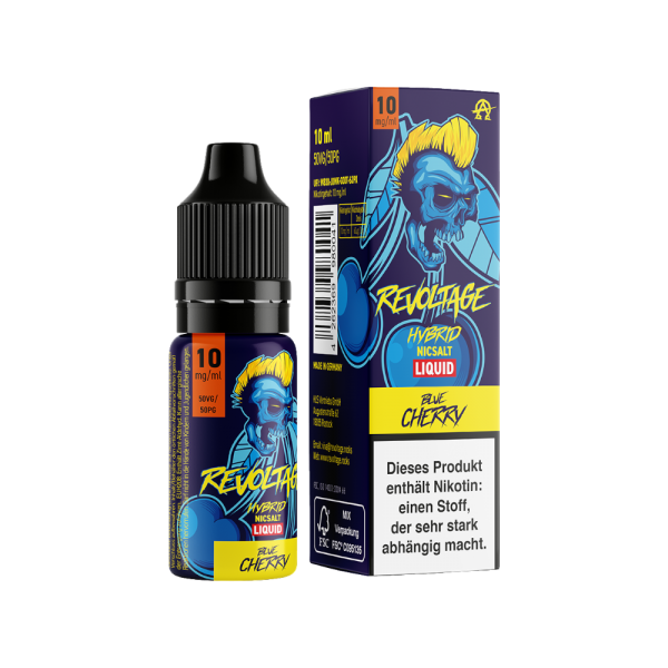 Revoltage - Tobacco Gold - Hybrid Nikotinsalz Liquid - Blue Cherry