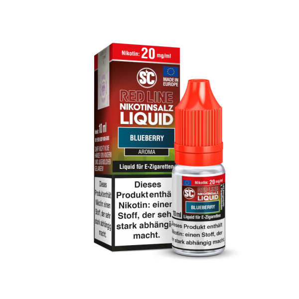 SC - Red Line - Blueberry - Nikotinsalz Liquid