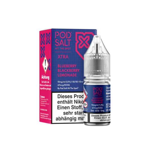 Pod Salt X - Nikotinsalz Liquid - Blueberry Blackberry Lemonade