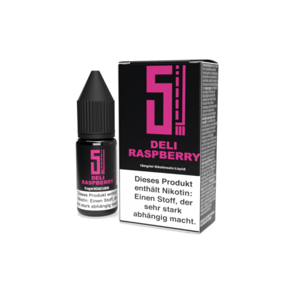 5EL - Deli Raspberry - Nikotinsalz Liquid